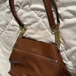Karl lagerfeld Brown Leather Shoulder Bag